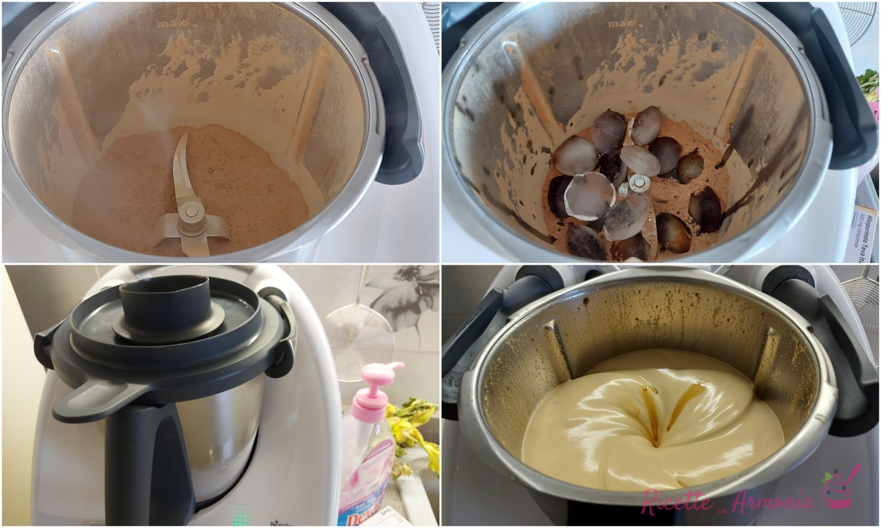 Crema di caffè Bimby senza lattosio ne panna