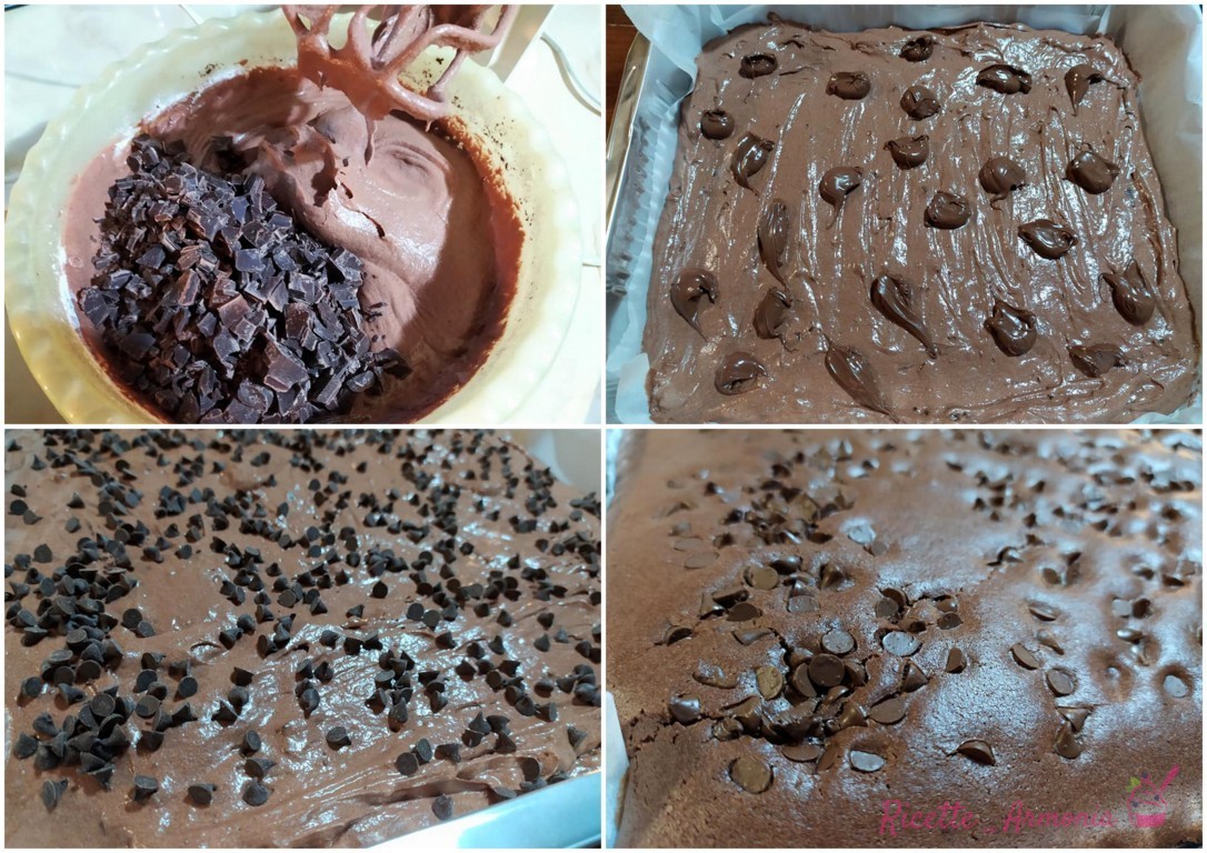 Ricetta Brownies al cioccolato